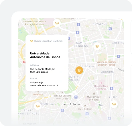 Utilizado por instituições governamentais